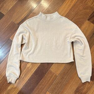 Gilly Hicks cropped sweatshirt, size XS